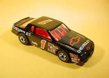 HOT WHEELS BLACK CHEVY STOCKER BASICS (5 PACK ONLY)  MINT LOOSE