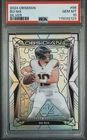2024 PANINI OBSIDIAN SILVER Prizm #56 BO NIX ROOKIE RC /75 PSA 10