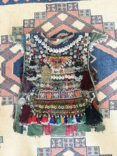 Afghan kuchi nomads baby dress, ceremony kids dress, ethnic tribal baby costume