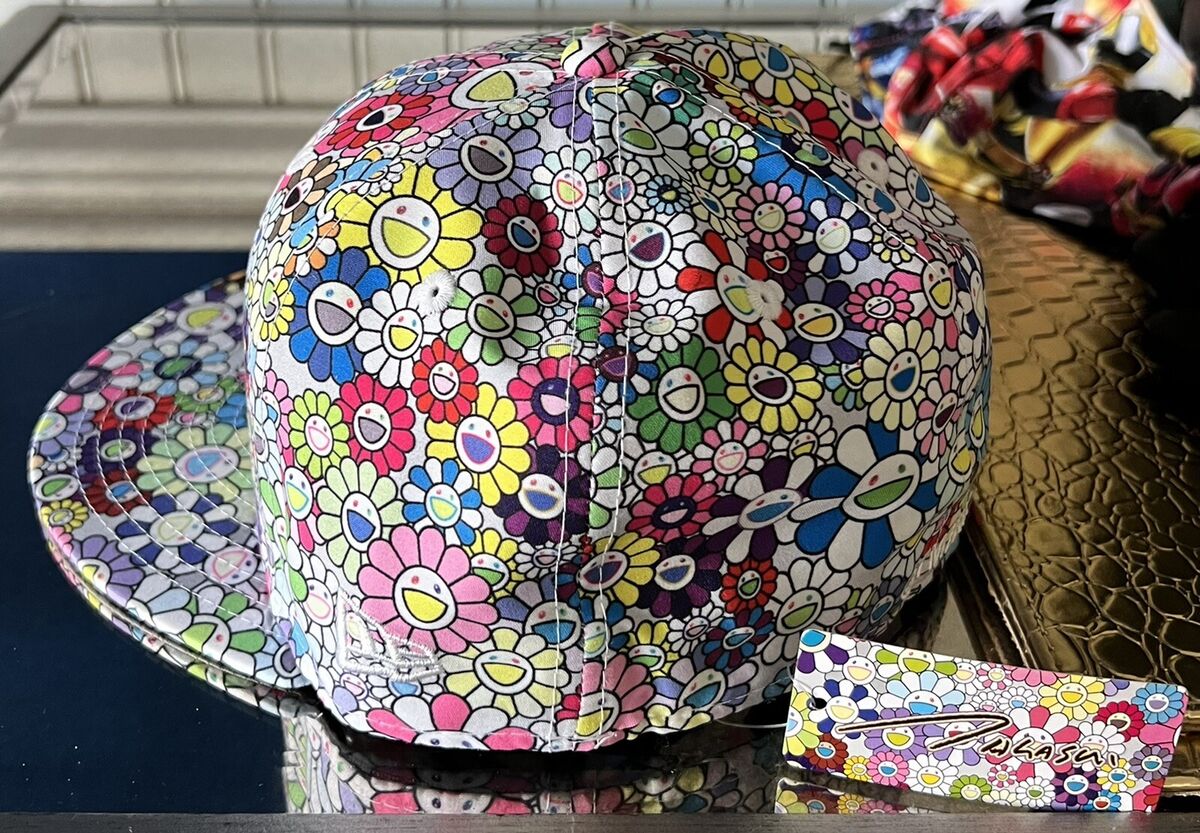 New Era x Takashi Murakami Flower Print 59Fifty Fitted Hat New Era x Takashi Murakami Flower Print 59Fifty Fitted Hat
