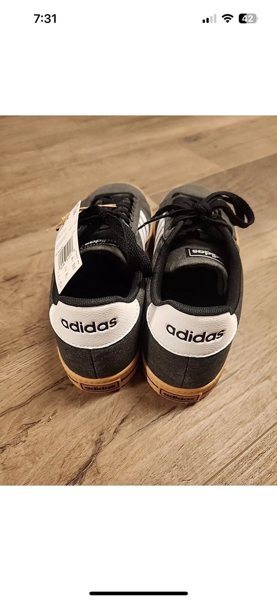 Size 8.5 - adidas Daily 3.0 Black White Gum for sale online