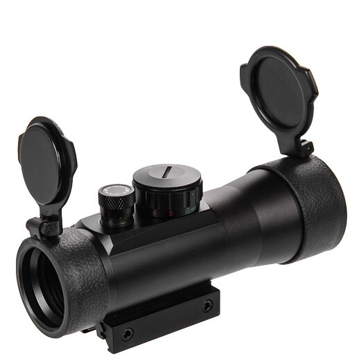 Lancer Tactical 2X Magnified Adjustable Red Green Dot Reflex