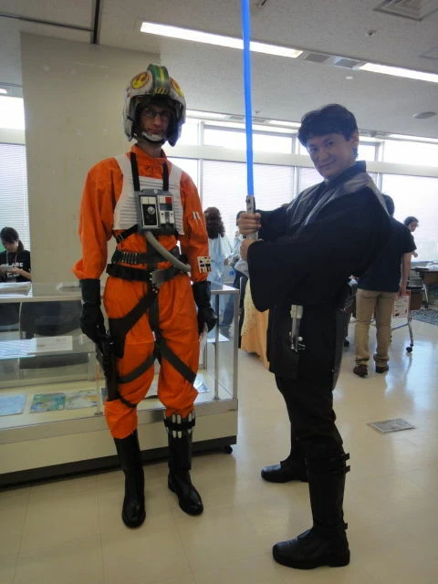 Anakin Skywalker Ep. 3 túnica de tela marrón, faja y tabardos, 4 piezas disfraz Foto 4 de 4