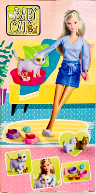 Simba Toys Steffi Love Baby Cats Doll With Mama Cat