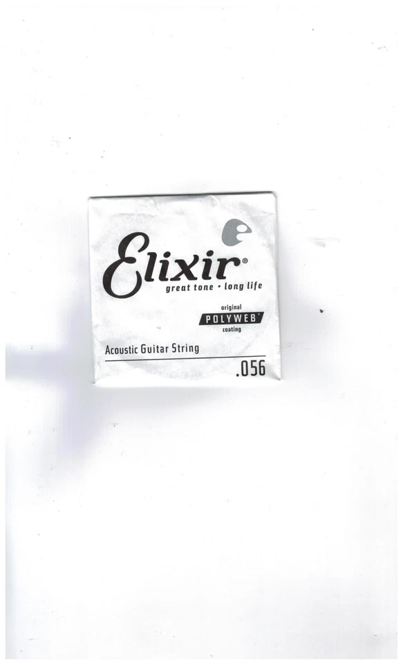 Une Corde Tirant 056 Elixir Polyweb Acoustic pour guitare Acoustique - Photo 1/1