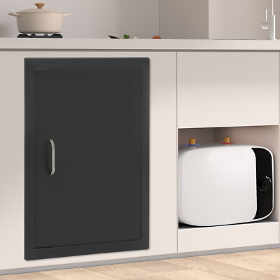 Heavy Duty BBQ Access Door Outdoor Kitchen Cabinet Door 16.93*23.03in Bbq Doors