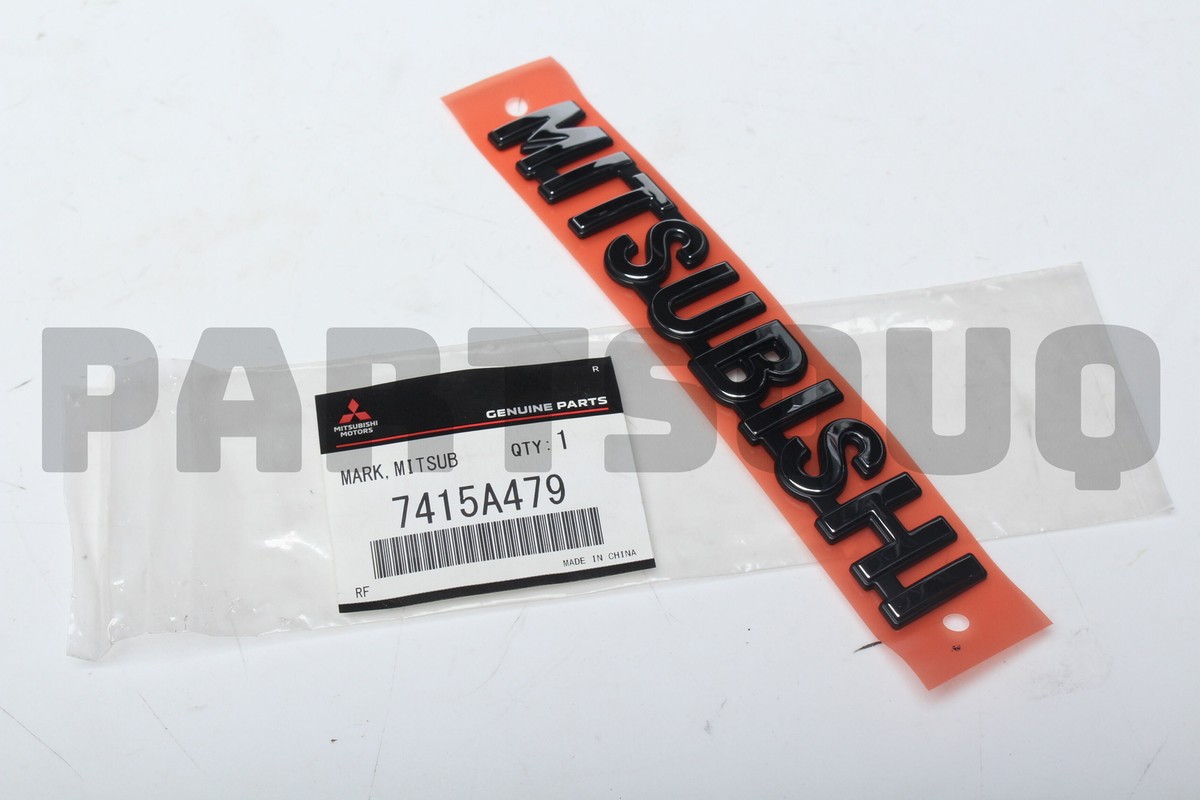 7415A479 Genuine Mitsubishi MARK,MITSUBISHI | eBay