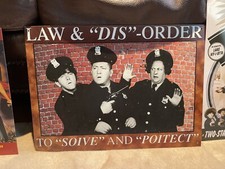 Four Metal Decorative Signs for Sale- Good condition