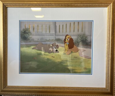 ディズニー　セル画　レディー＆トランプ レディ&トランプ」のレディ ビンテージ・セル画 わんわん物語 レディ