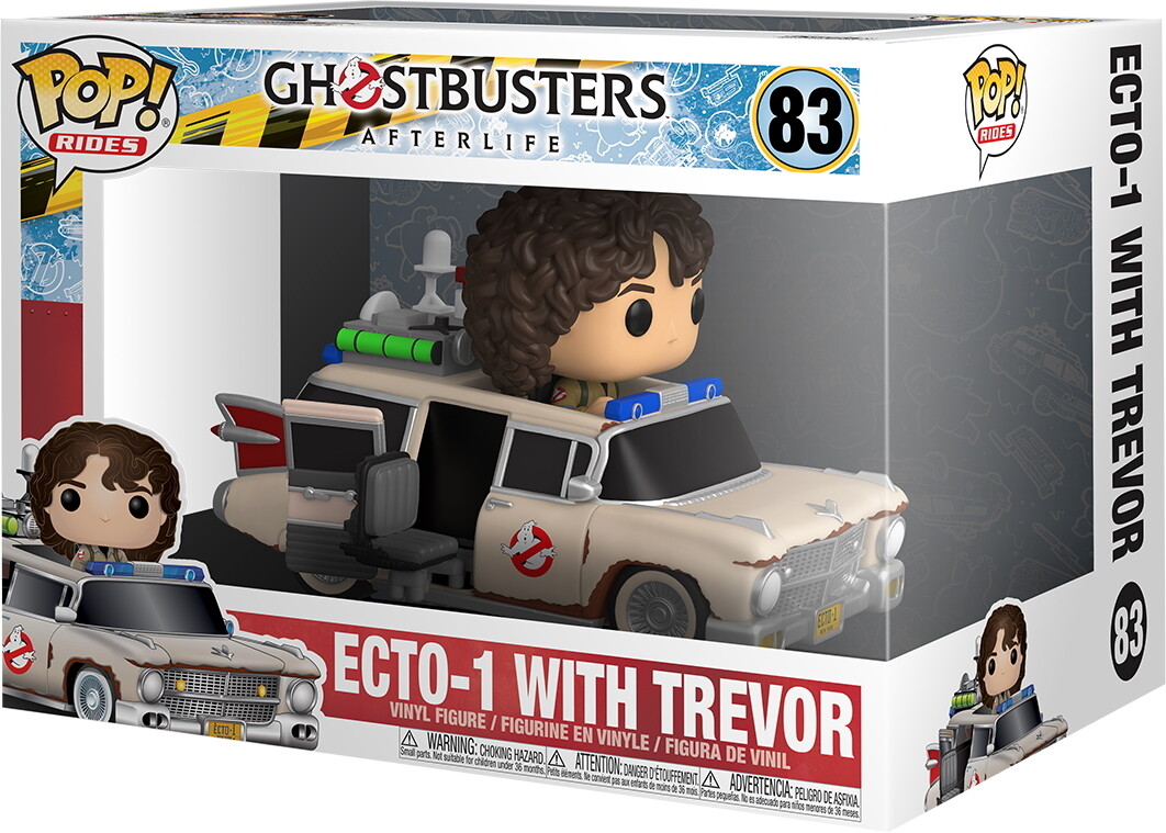 アメコミ FUNKO - GHOSTBUSTERS ECTO-1 WITH TREVOR Ghostbusters Afterlife - Ecto-1 With Trevor 83 - Funko Pop