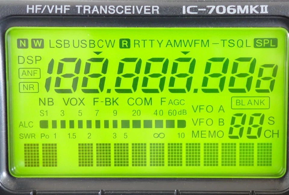 ICOM  IC706MK2  LCD Display  replacement part 'FADE' issue  BRAND New! - Image 2 of 4