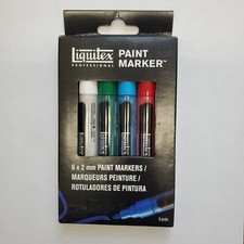 Liquitex Paint Marker Set 6 x Fine (2mm tips)
