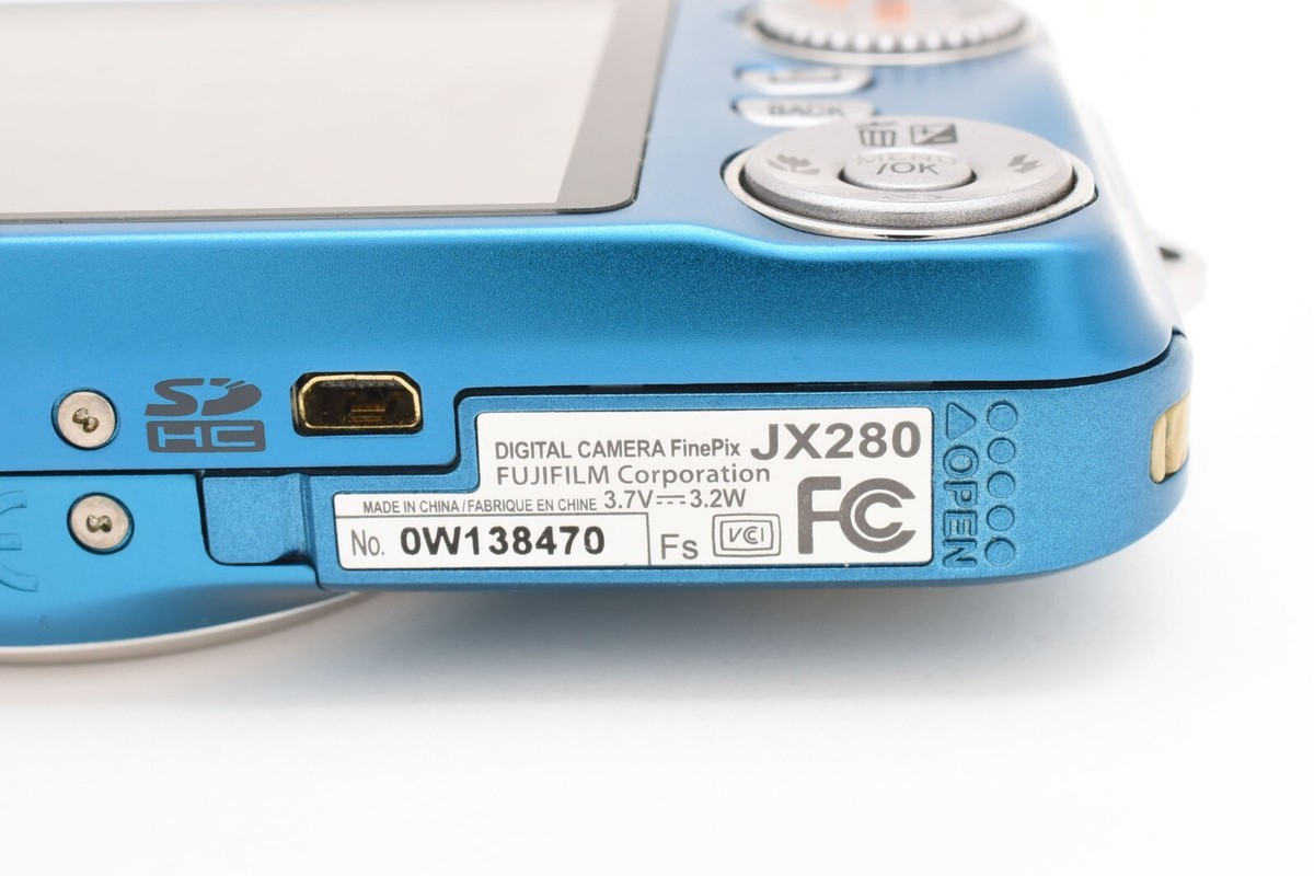 FUJIFILM FINEPIX JX280 ブルー Amazon | FX-JX280BL FinePix JX280 ブルー | コンパクト 通販