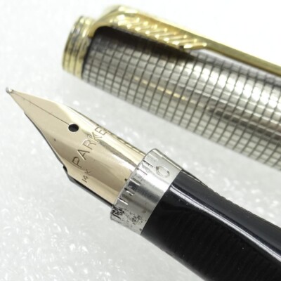Parker 75 Early Model – Sterling Silver – 14K -63 Fountain Pen | eBay