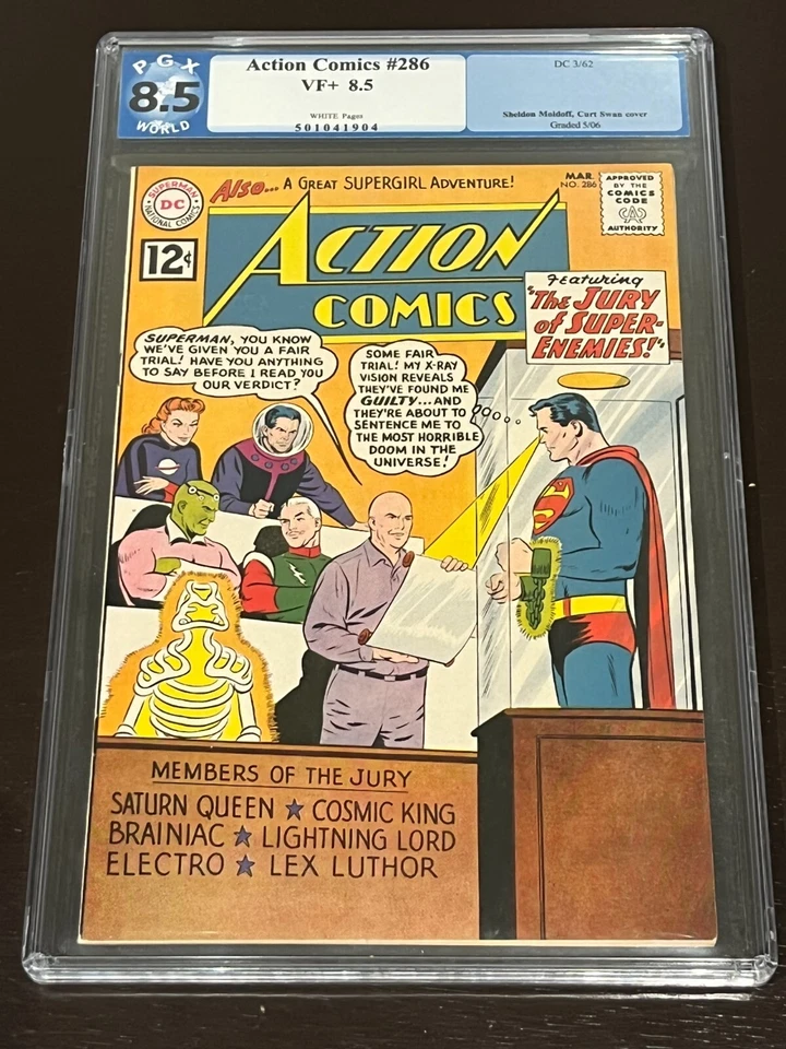 PGX Action Comics #286 (DC Comics March 1962) VF+    8.5 - Image 4 of 4