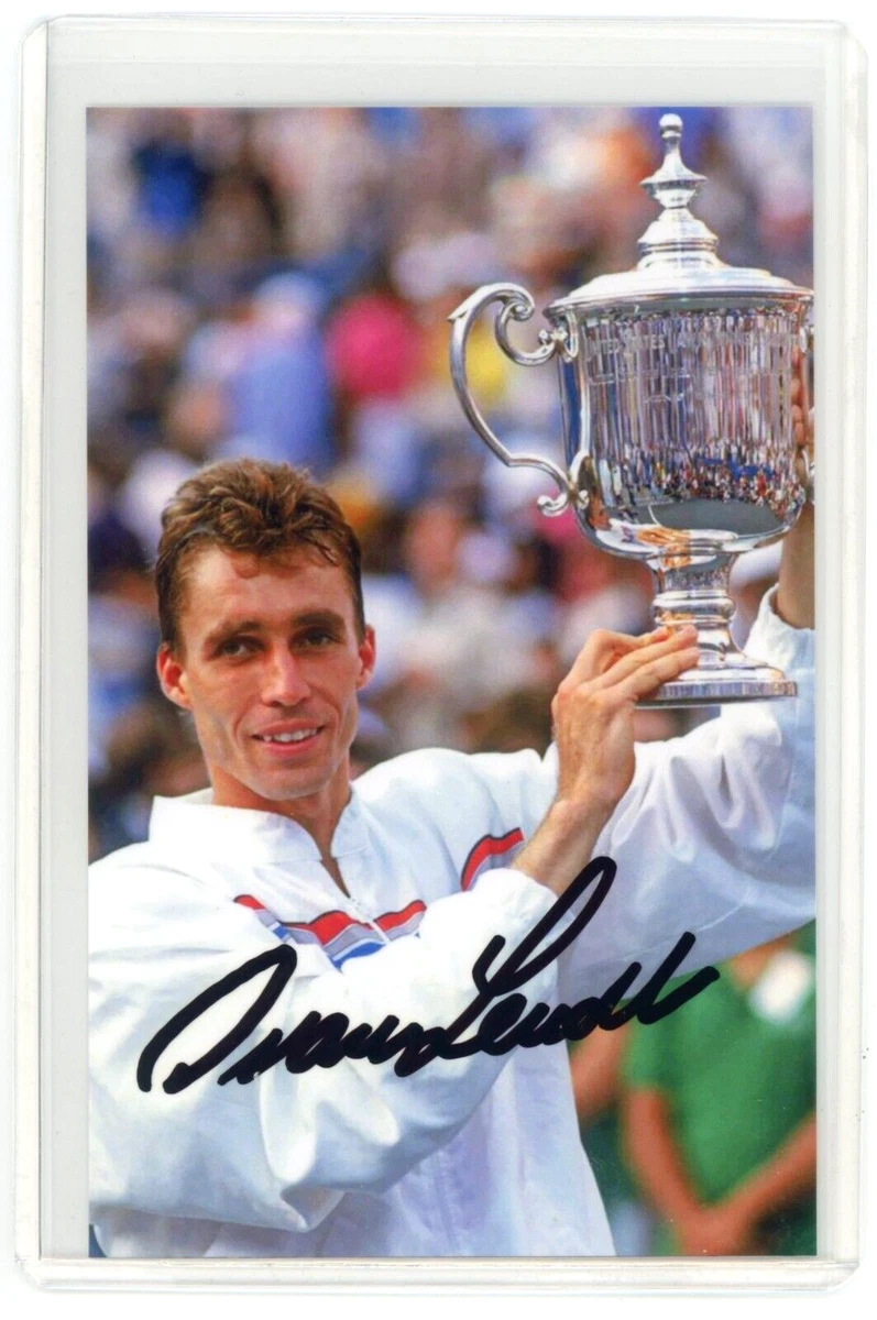 Carte de recrue sportive autographiée par Ivan Lendl en 1979, BAS