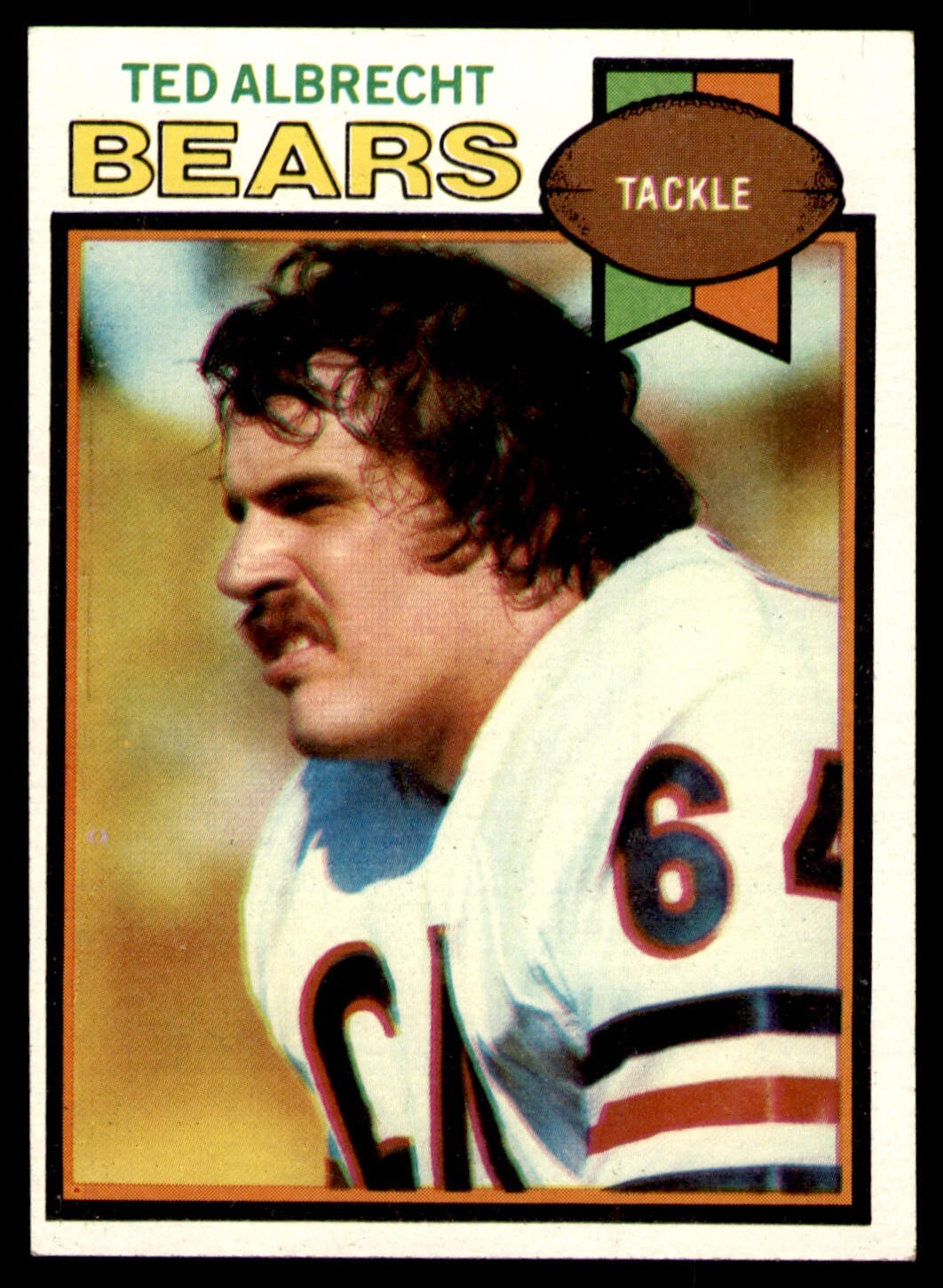 1979 Topps - #72 Ted Albrecht Bears