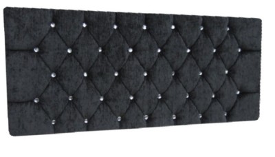 Luxus Chenille Chesterfield Diamant Kopfteil, Bettkopf, günstigster Preis 