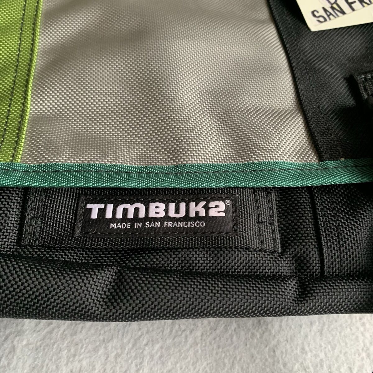Timbuk2 Messenger Bag NWT 20x13” Green Black Gray HTF Timbuk Timbuk2 Messenger Bag NWT 20x13” Green Black Gray HTF Timbuk