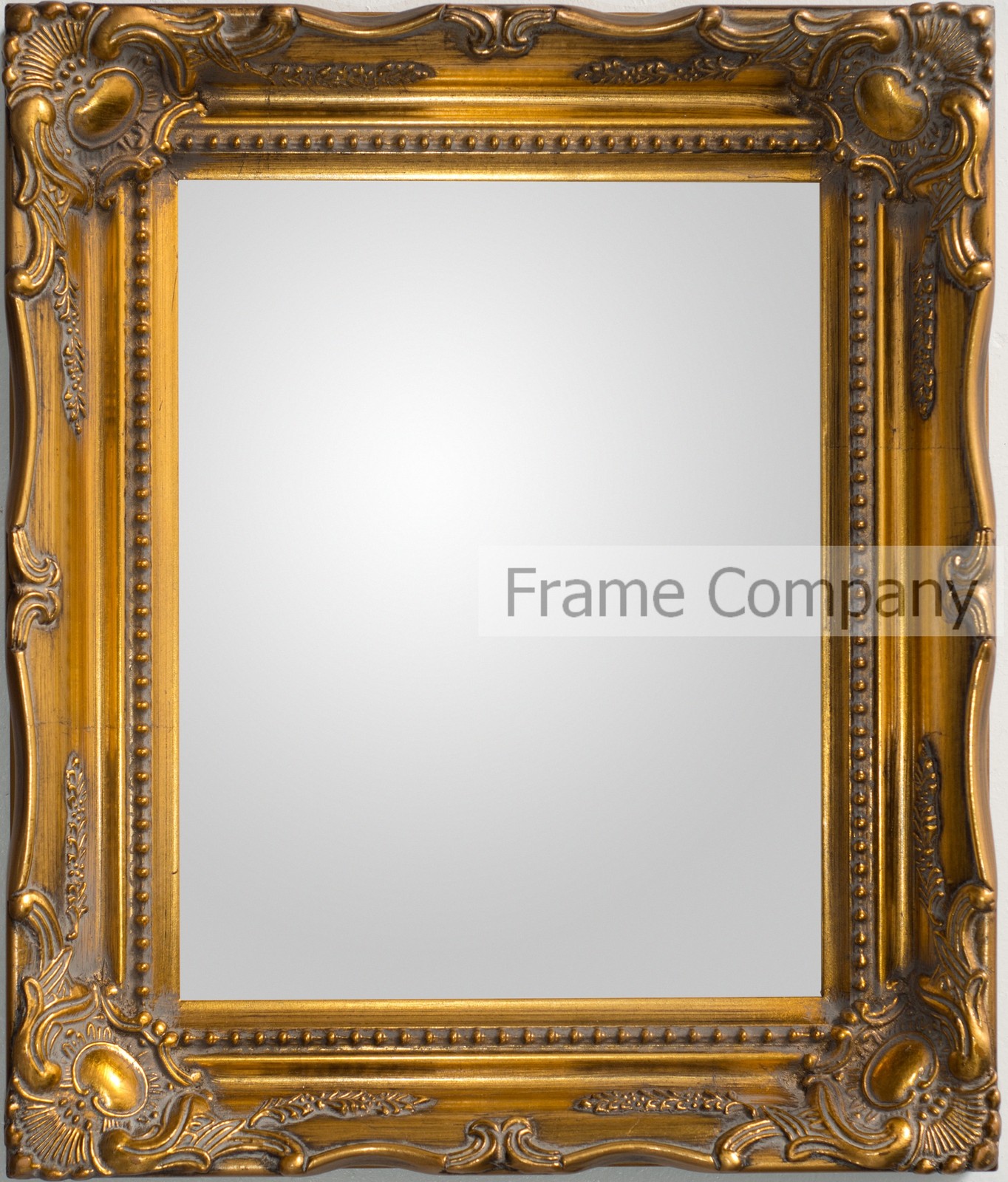 Baroque Swept Ornate Mirror Langley Wooden Classic Vintage Picture