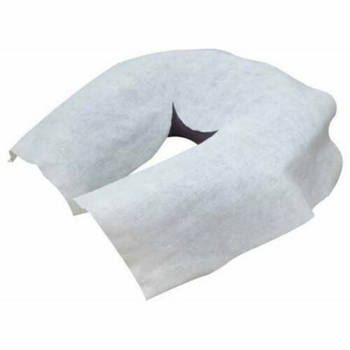 100pcs Disposable Cushion Circle Cover for Massage Bed Fitted Head Face Rest Bed - Picture 9 of 9