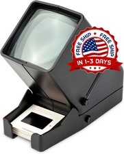 Visor de diapositivas y pel culas de 35 mm y negativos de pel cula, color negro