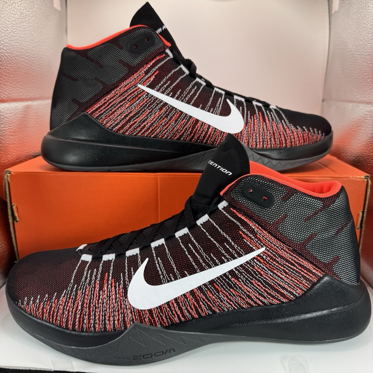 Fall Sale! Nike Zoom Ascention Crimson Black Size 12 #832234-003