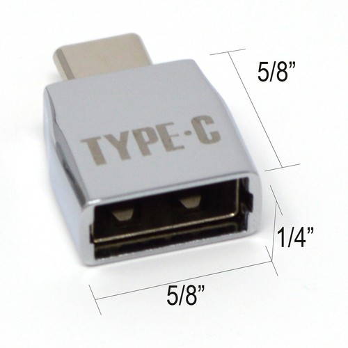 USB Adapter USB Type-C to Micro to USB-A Converter Connector USB 3.1 to USB 2.0 - Picture 22 of 32