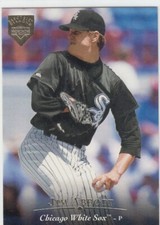 1995 UPPER DECK ELECTRIC DIAMOND GOLD SERIES 2 #438 JIM ABBOTT SOX RARE SSP