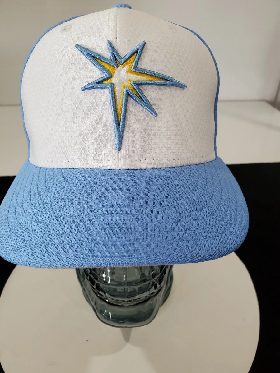 Tampa Spring Training Baseball Hat/Cap Tampa Bay Rays New Era White/ Light  Blue