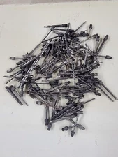 2 Pounds Of Random Length And Size 1/4-28 Threaded Drill Bits Aircraft 