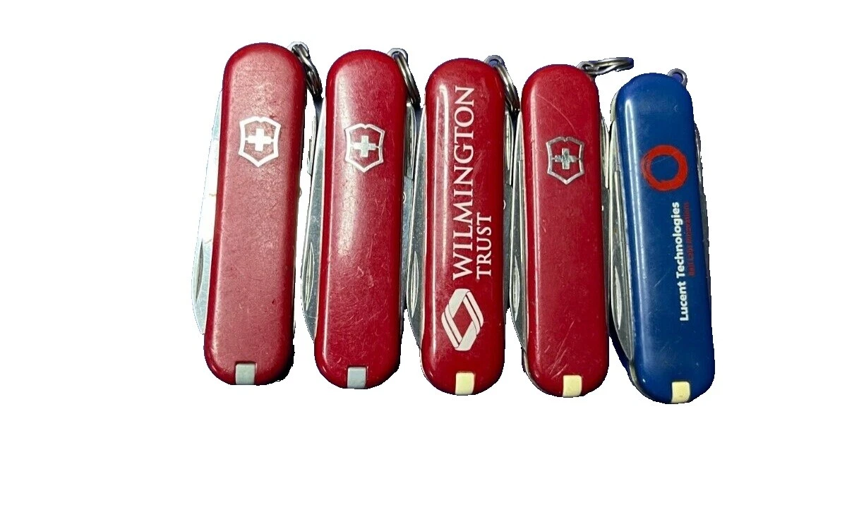 Hoja de acero inoxidable Victorinox Multi cuchillos plegables modernos de colección