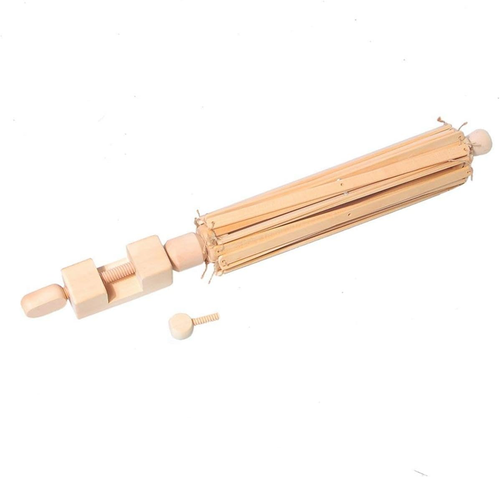 Wooden Umbrella Swift Yarn Winder Holder, Umbrella Bobbin Winder 24" Wooden Yarn - Picture 5 of 7