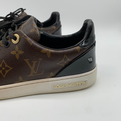 Louis Vuitton FrontRow Trainer EU 36.5 UK 3.5 4 VGC sneakers monogram flat - Picture 4 of 16