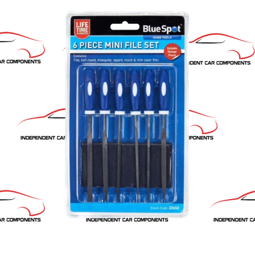 6 Pc Precision Micro Mini Needle File Files Set Jewellers Tool Metal Craf Pouch