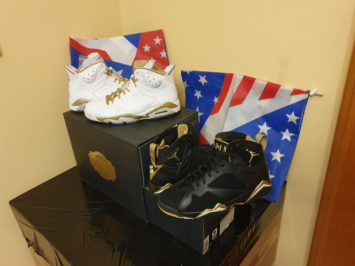 Nike Air Jordan Golden Moments Pack 6 VI 7 VII Talla 42,5 Nike Air Jordan Golden Moments Pack 6 VI 7 VII Talla 42,5