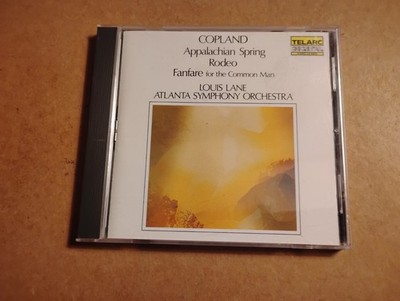 Copland Appalachian Spring Rodeo Louis Lane Atlanta Symphony Orchestra CD VGC