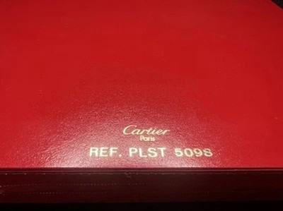 CARTIER Original Vintage Panthere Uhren- und Schmuckbox REF. PLST 5098