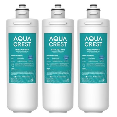 AQUA CREST Under Sink Water Filter, Replacement Cartridge for Everpure OCS2 (3)