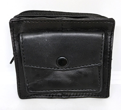 Marshal Leather 4.25'' X 3.75'' Belt Loop Or Strap Coin Purse W/ Front Pocket