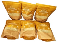 By Amazon Blanched Ground Almonds - 6 x 200g (1.2Kg Total) BB 25/06/26