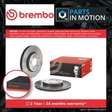 2x Brake Discs Pair Vented fits NISSAN SENTRA B17 1.6 Front 2014 on HR16DE 280mm