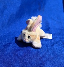 VTG 1996 Mini Pound Puppy  s Bunny  Beige Brown 2.5   Plush Bunny Galoob