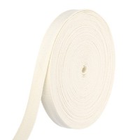 Baumwollband 0.8 Zoll 15.3 Yard Polyester Baumwollband Beige