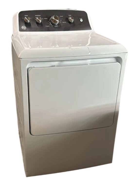 GE 7.2 Cu. Ft. Electric Dryer with Long Venting up to 120 Ft White/Matte Black - Image 3 of 4