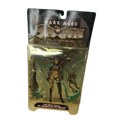 VTG McFarlane Spawn Dark Ages The Skull Queen Action Figure 1998 Series 12 NEW