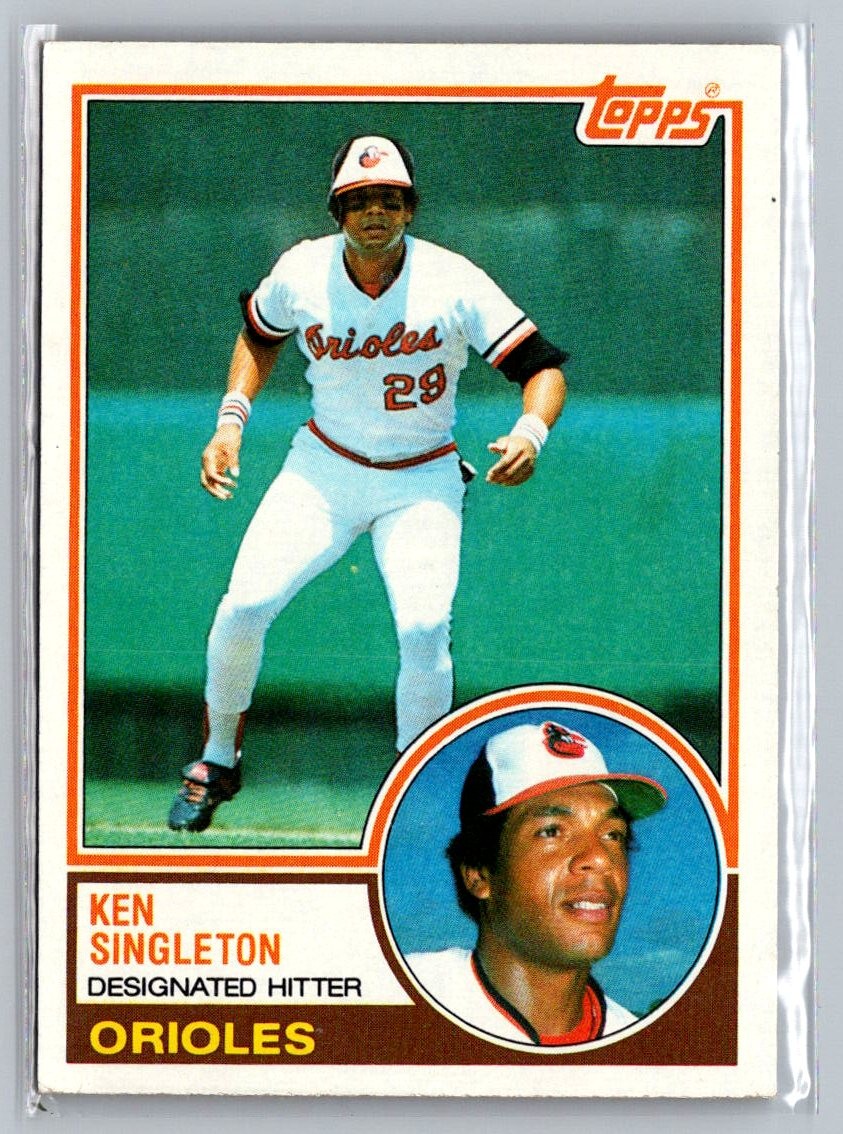 1983 Topps #85 Ken Singleton