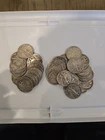 Lot of 40  Walking Liberty Half Dollars  90% Silver  2 Rolls $20 Face