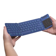 Nillkin Foldable Keyboard with Touchpad, Bluetooth Keyboard with Number Pad, ...