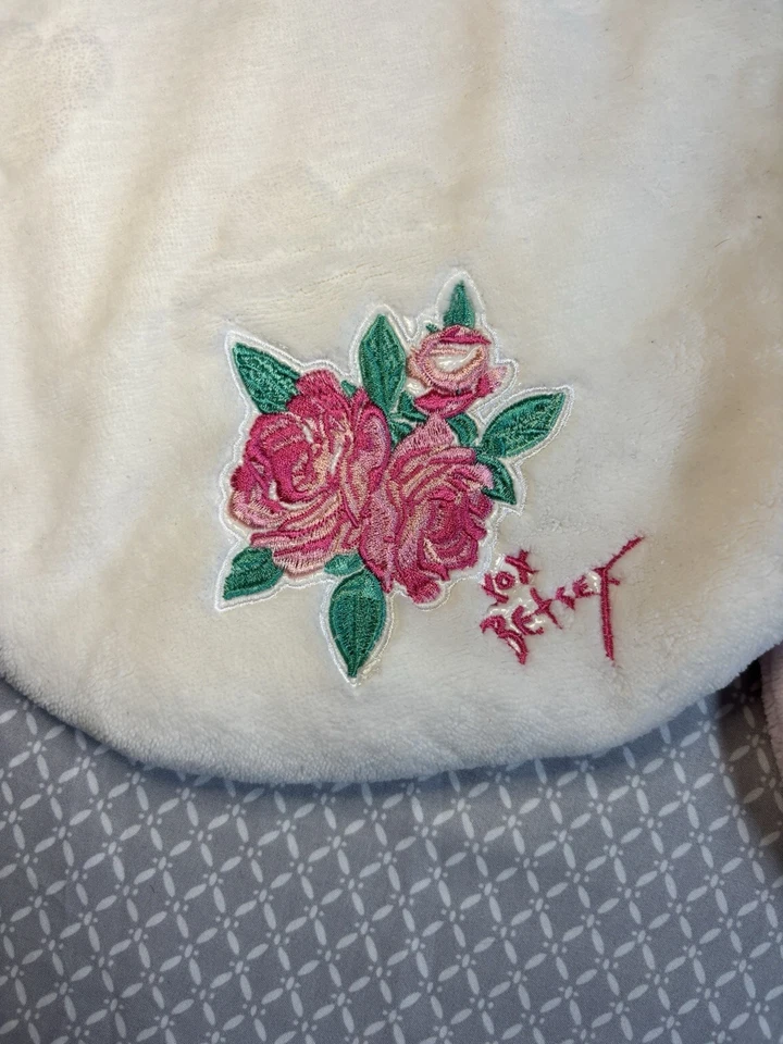 Juego de dos mantas envolventes Betsey Johnson polar bebé niña 0-3M Foto 4 de 4